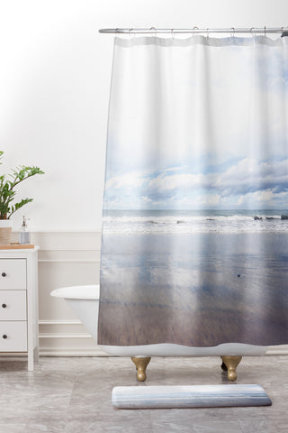 Bree Madden Breathe Sea Shower Curtain And Mat