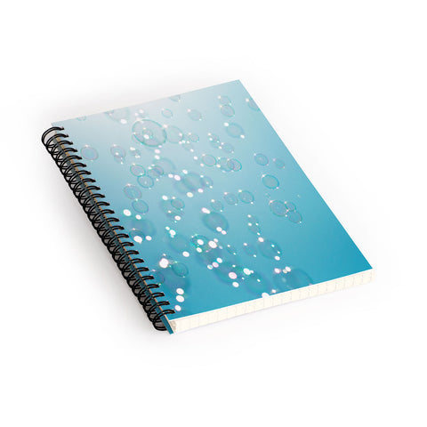 Bree Madden Bubbles In The Sky Spiral Notebook