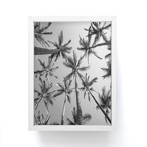 Bree Madden BW Palms Framed Mini Art Print