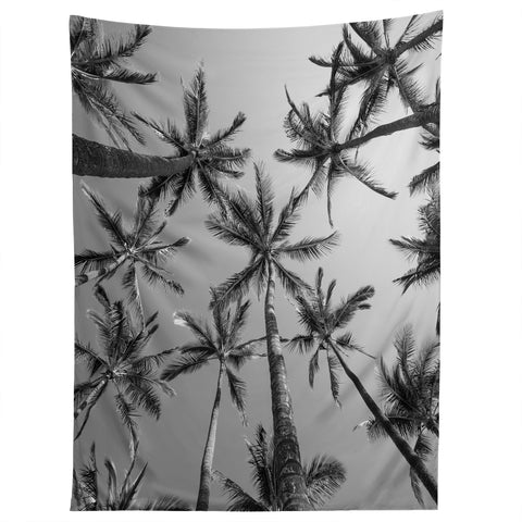 Bree Madden BW Palms Tapestry