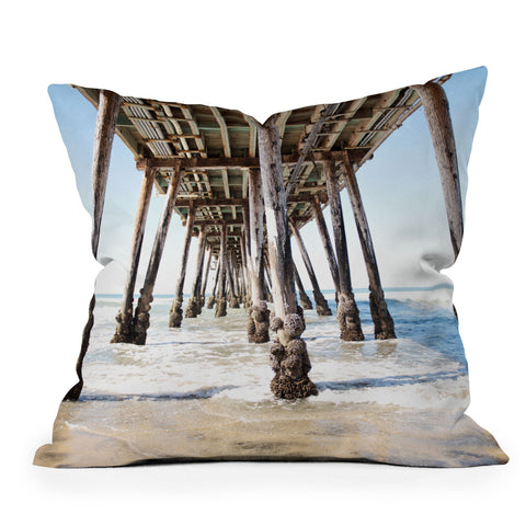 Bree Madden By The Pier Throw Pillow