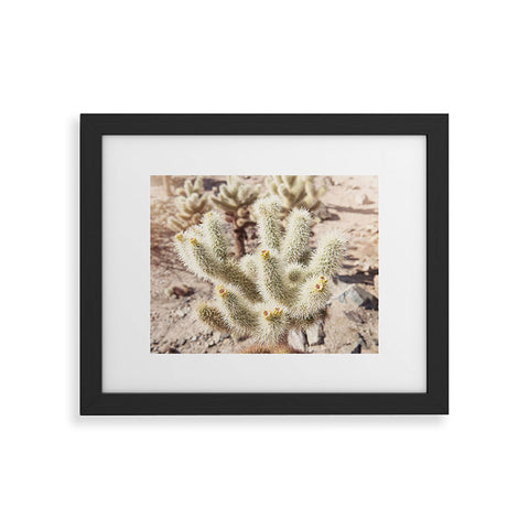 Bree Madden Cactus Heat Framed Art Print