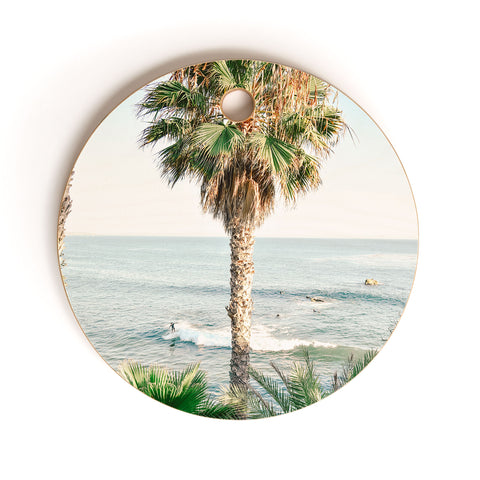 Bree Madden Cali Surf Cutting Board Round