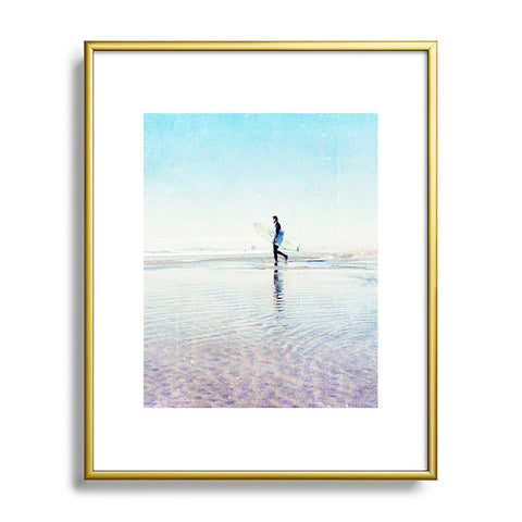 Bree Madden Cali Surfer Metal Framed Art Print