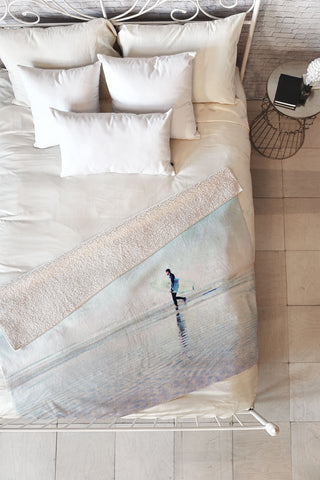 Bree Madden Cali Surfer Fleece Throw Blanket