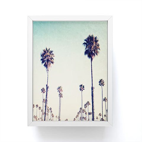 Bree Madden California Palm Trees Framed Mini Art Print