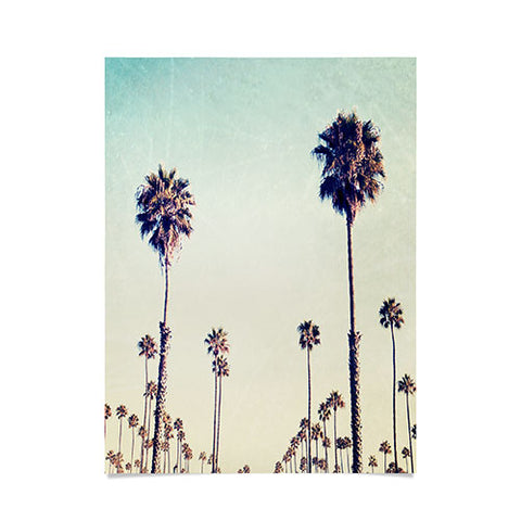 Bree Madden California Palm Trees Poster