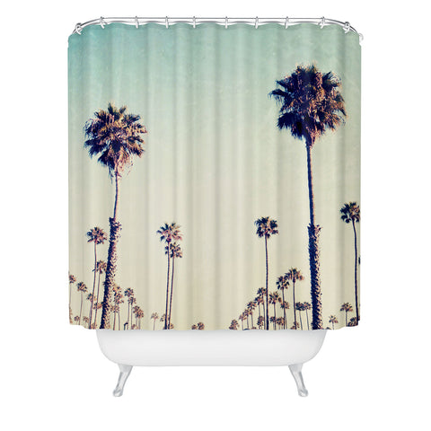 Bree Madden California Palm Trees Shower Curtain