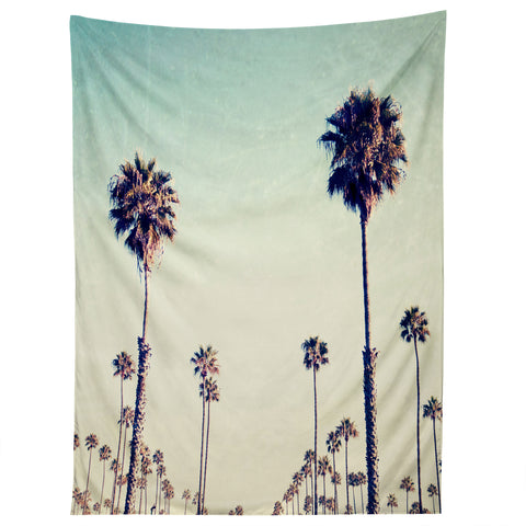 Bree Madden California Palm Trees Tapestry