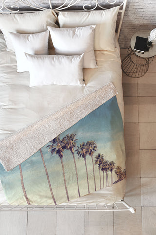 Bree Madden California Summer Fleece Throw Blanket