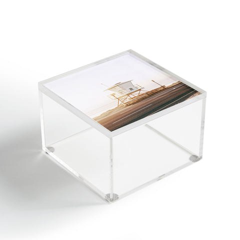 Bree Madden Carlsbad Beach Tower Acrylic Box