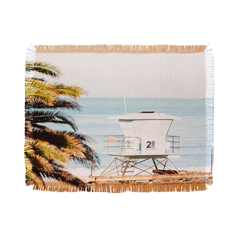 Bree Madden Carlsbad Beach Throw Blanket