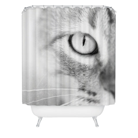 Bree Madden Cats Eye Shower Curtain
