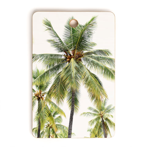 Bree Madden Coconut Palms Cutting Board Rectangle