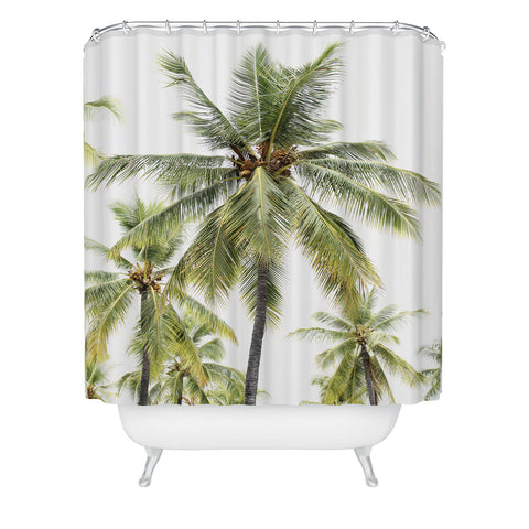 Bree Madden Coconut Palms Shower Curtain