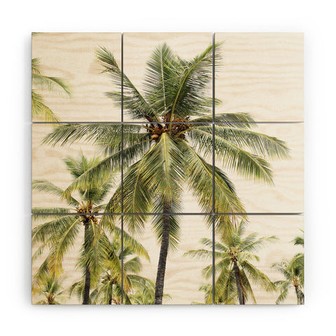 Bree Madden Coconut Palms Wood Wall Mural
