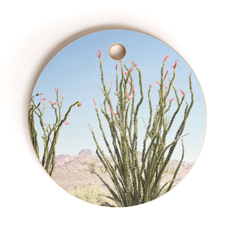 Bree Madden Desert Flower Cutting Board Round