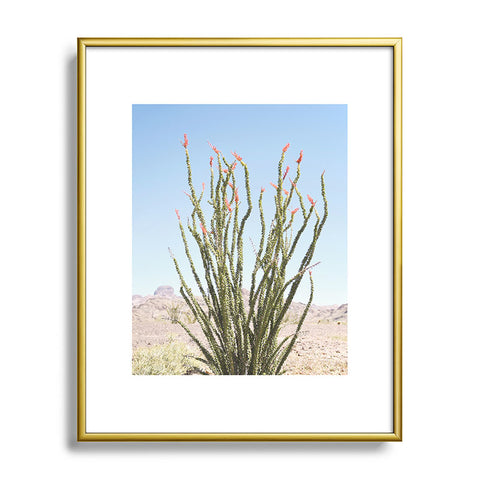 Bree Madden Desert Flower Metal Framed Art Print