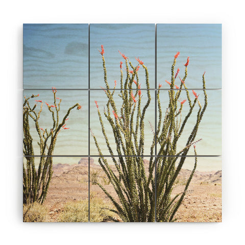 Bree Madden Desert Flower Wood Wall Mural