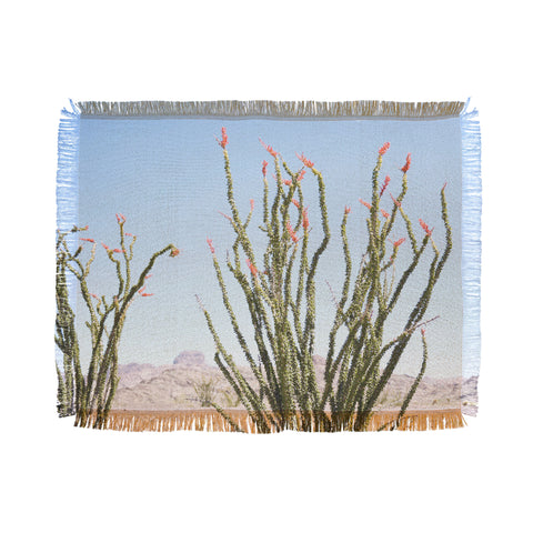 Bree Madden Desert Flower Throw Blanket