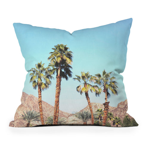 Bree Madden Desert Palms Throw Pillow