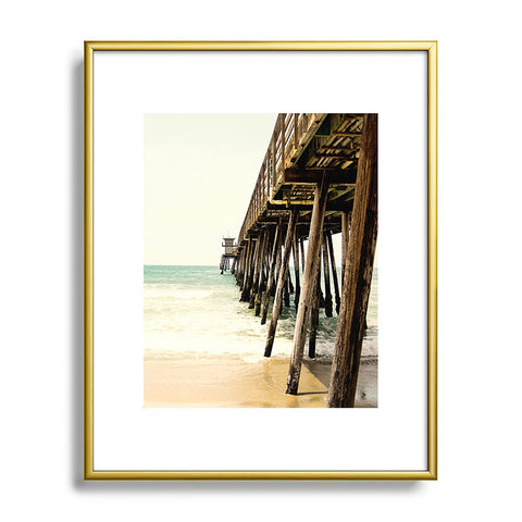 Bree Madden Down By The Pier Metal Framed Art Print