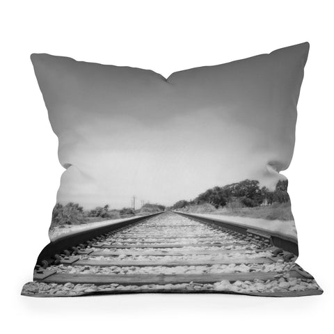 Bree Madden Down The Tracks Throw Pillow
