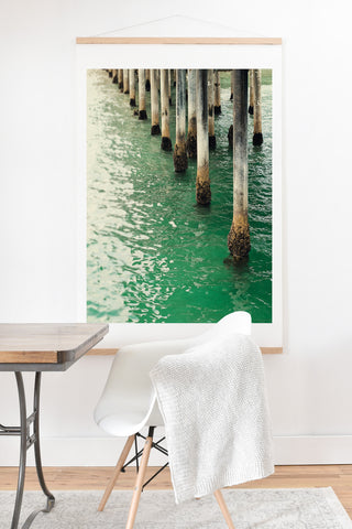 Bree Madden Emerald Waters Art Print And Hanger
