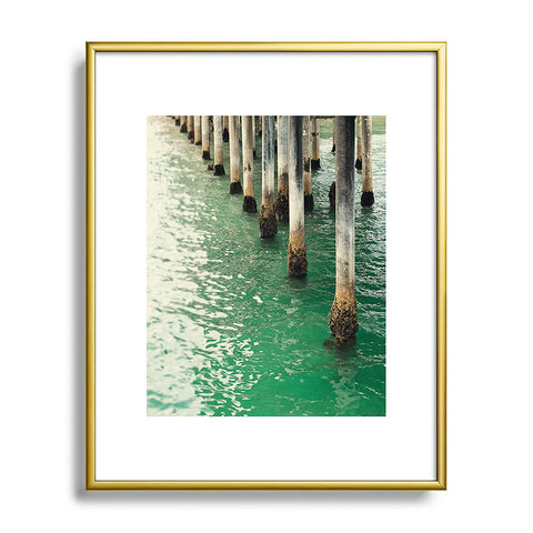 Bree Madden Emerald Waters Metal Framed Art Print