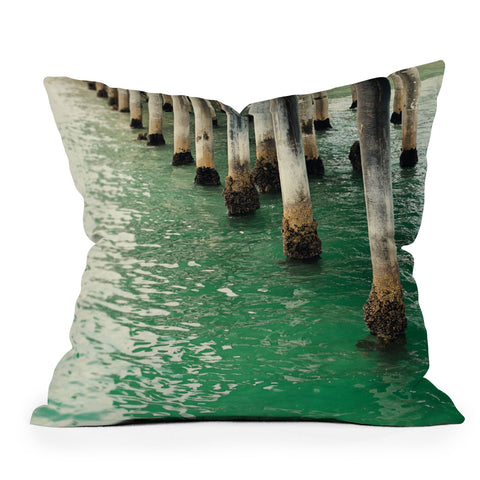 Bree Madden Emerald Waters Throw Pillow