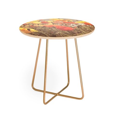 Bree Madden Fading Beauty Round Side Table