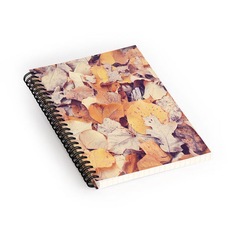 Bree Madden Fallen Leaves Spiral Notebook