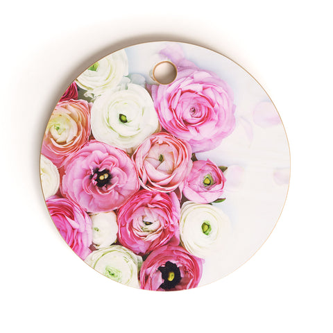 Bree Madden Floral Beauty Cutting Board Round