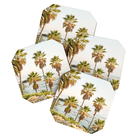 Bree Madden Floral Palms Coaster Set