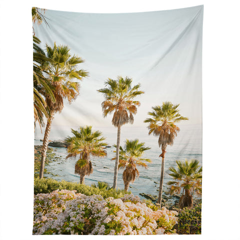 Bree Madden Floral Palms Tapestry