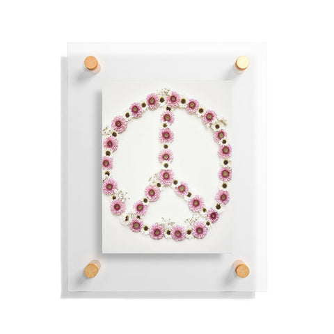 Bree Madden Floral Peace Floating Acrylic Print