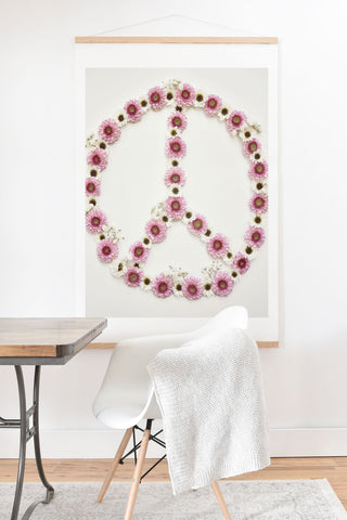 Bree Madden Floral Peace Art Print And Hanger