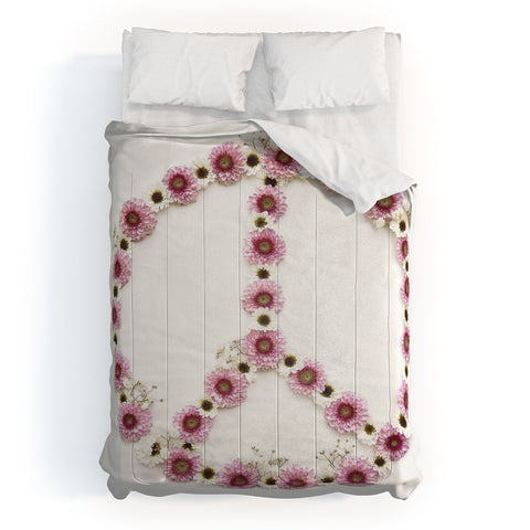 Bree Madden Floral Peace Comforter