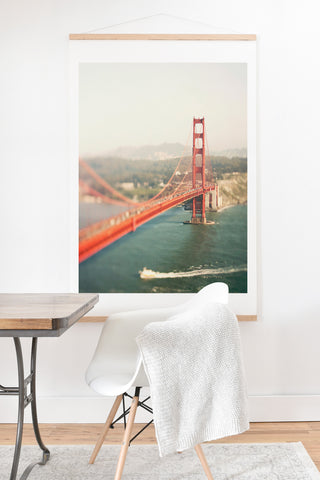 Bree Madden Golden Gate View Art Print And Hanger