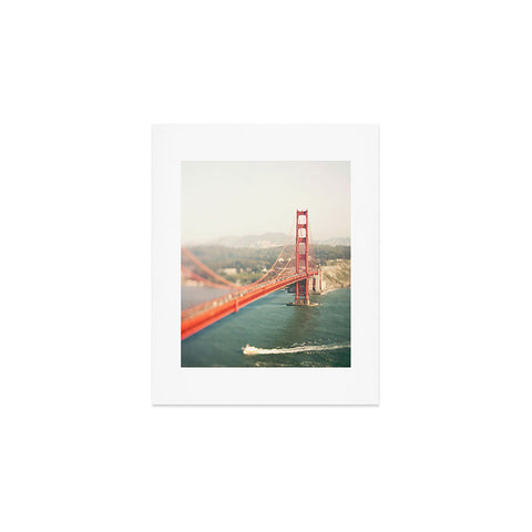 Bree Madden Golden Gate View Art Print