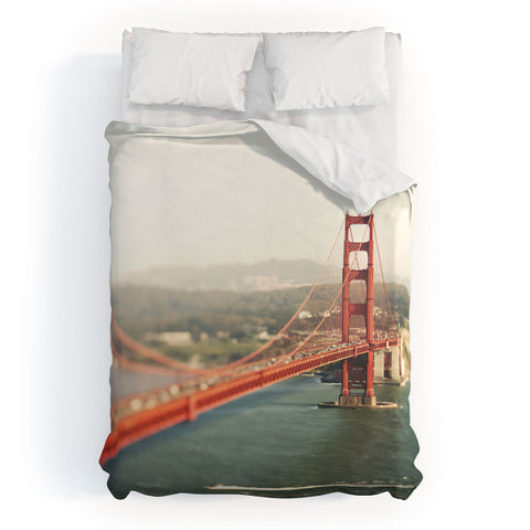 Bree Madden Golden Gate View Duvet Cover