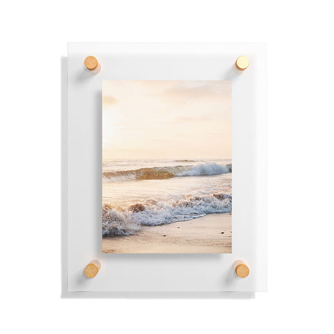 Bree Madden Golden Waves Floating Acrylic Print