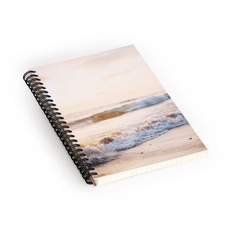 Bree Madden Golden Waves Spiral Notebook