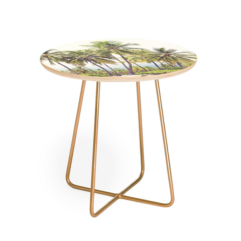 Bree Madden Hawaii Palm Round Side Table
