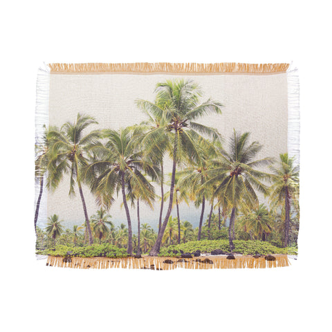Bree Madden Hawaii Palm Throw Blanket