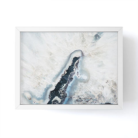 Bree Madden Ice Crystals Framed Mini Art Print