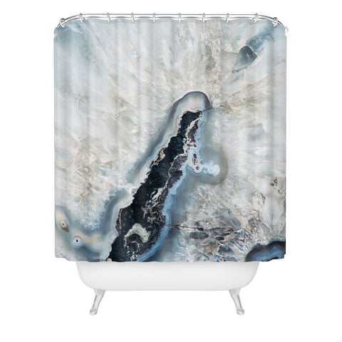 Bree Madden Ice Crystals Shower Curtain