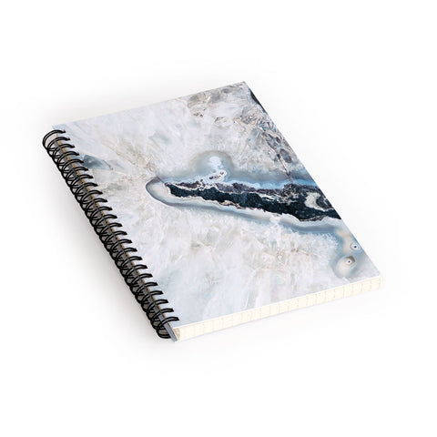 Bree Madden Ice Crystals Spiral Notebook