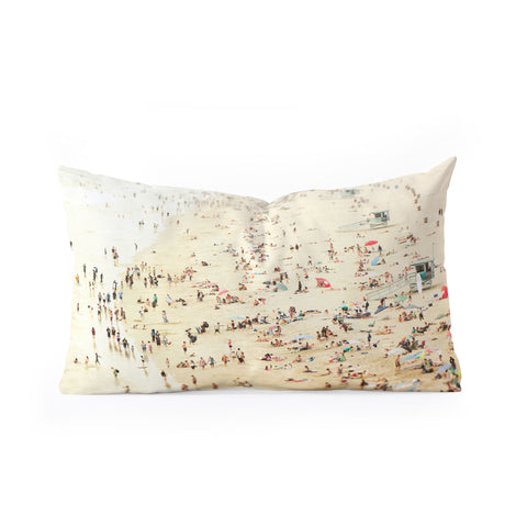 Bree Madden In The Crowd Oblong Throw Pillow