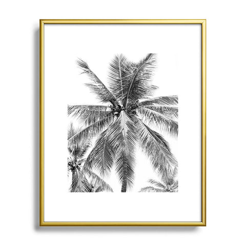 Bree Madden Island Palm Metal Framed Art Print